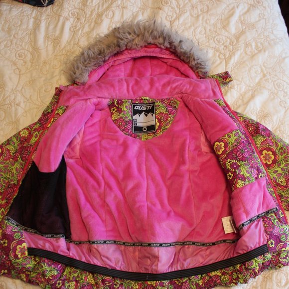 Beautiful and comfortable kids ski jacket and pant set for 10 y.o./140 cm - Picture 5 of 7